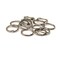 100, 500 or 1,000 Pieces: 7 mm Rhodium Silver Jump Rings, 21g